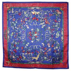 AUTHENTICITY GUARANTEED HERMES Carree scarf PIERRES D' ORIENT ET D'